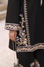 Zaiwa 2pc Black Cotton Embroidered Suit – Sway13