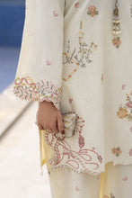 ZWM2 Zimal Winter Muse Ivory Embroidered Dhanak 2pc Ready to Wear
