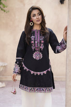 Zaiwa Sway9 2pc Black Chikankari Lawn Suit with Farshi Shalwar