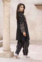 Zaiwa Sway6 2pc Black Sequin Embroidered Cotton Shalwar Suit