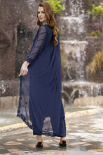 Zaina 3pc Embroidered Chiffon Suit – ZNC8