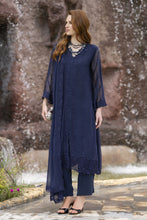 Zaina 3pc Embroidered Chiffon Suit – ZNC8