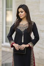 Black Thread & Sequin Embroidered Cotton 2pc Women Suit | Baarish by Miski BYM5