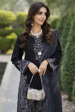 Zaiwa Winterlite 3Pc Khaddar Embroidered & Handwork Black Suit ZWL12