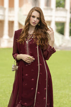 Zaina 3pc Embroidered Chiffon Suit – ZNC2
