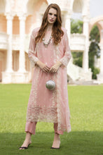Zaina 3pc Embroidered Chiffon Suit – ZNC1