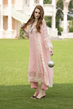 Zaina 3pc Embroidered Chiffon Suit – ZNC1