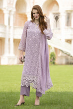 Zaina 3pc Embroidered Chiffon Suit – ZNC3