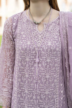 Zaina 3pc Embroidered Chiffon Suit – ZNC3