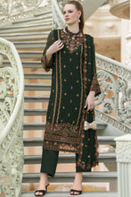 Zaina 3pc Embroidered Chiffon Suit – ZNC4