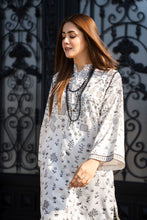 Vogue Vistas Linen Embroidered Dress by Zaiwa ZB3