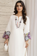 Zaiwa Winterlite 2Pc Linen Embroidered Off White Suit ZWL11