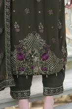 Zaina 3pc Embroidered Chiffon Suit – ZNC9