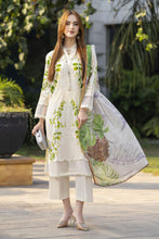 Ivory Chikankari 3pc Lawn Suit Rangrez by Sakeena Hasan RBS4
