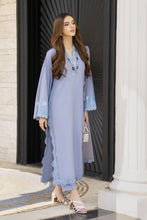 Gul Warun TY9 – 3pc Ready to Wear Embroidered Linen Suit with Net Dupatta