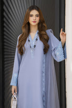 Gul Warun TY9 – 3pc Ready to Wear Embroidered Linen Suit with Net Dupatta