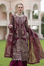 Silver 3pc Organza Handwork Long Shirt with Grip Sharara – The Occasion OS2