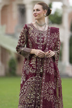 Silver 3pc Organza Handwork Long Shirt with Grip Sharara – The Occasion OS2