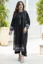 Gul Warun 3pc Thread & Sequin Embroidered Cotton Suit with Chiffon Dupatta – AMG6