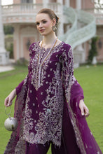 Silver 3pc Organza Handwork Sharara Suit – The Occasion OS1