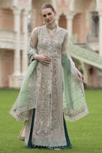 Silver 3pc Handwork Long Shirt with Contrast Trousers – The Occasion OS6