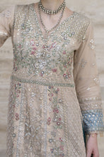 Silver 3pc Handwork Long Shirt with Contrast Trousers – The Occasion OS6