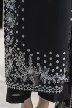 Gul Warun 3pc Thread & Sequin Embroidered Cotton Suit with Chiffon Dupatta – AMG6