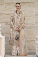 Silver 3pc Organza Handwork Frock with Sharara – The Occasion OS3