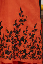 Burnt Orange 3PC Farshi Shalwar Suit by Bahaar e Gul Warun BGW09