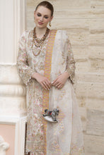Silver 3pc Organza Handwork Frock with Sharara – The Occasion OS3