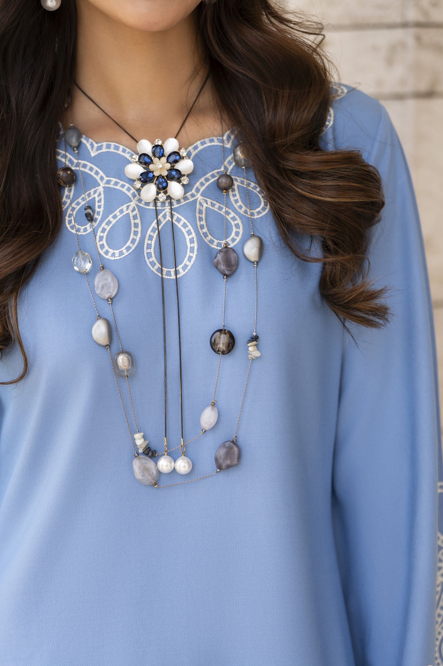 Zaiwa Winterlite 2Pc Dhanak Embroidered Casual Women Suit ZWL4