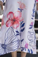 Aleezay 2pc Hand-Embellished Ivory Floral Silk Kaftan – AKF7
