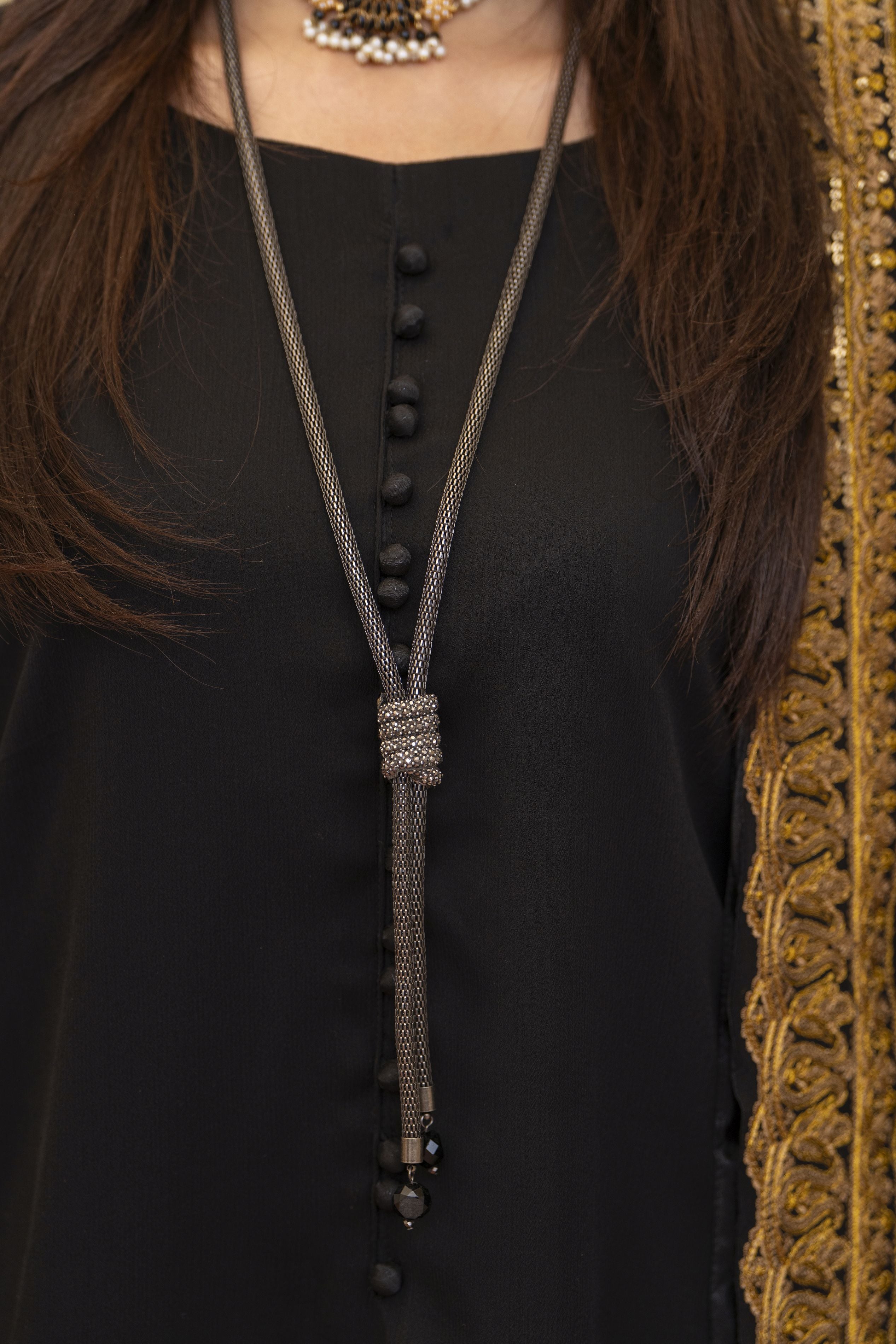 Black 3PC Dress by Bahaar e Gul Warun BGW02