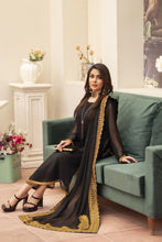 Black 3PC Dress by Bahaar e Gul Warun BGW02