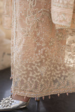 Shaadi by Silver Pink Embroidered Organza Handwork Long Gown Set SXS3