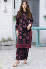 2pc Lawn Shirt with Embroidered Borders and Wide Leg Trousers by Zaiwa – LTZ2
