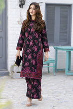 2pc Lawn Shirt with Embroidered Borders and Wide Leg Trousers by Zaiwa – LTZ2