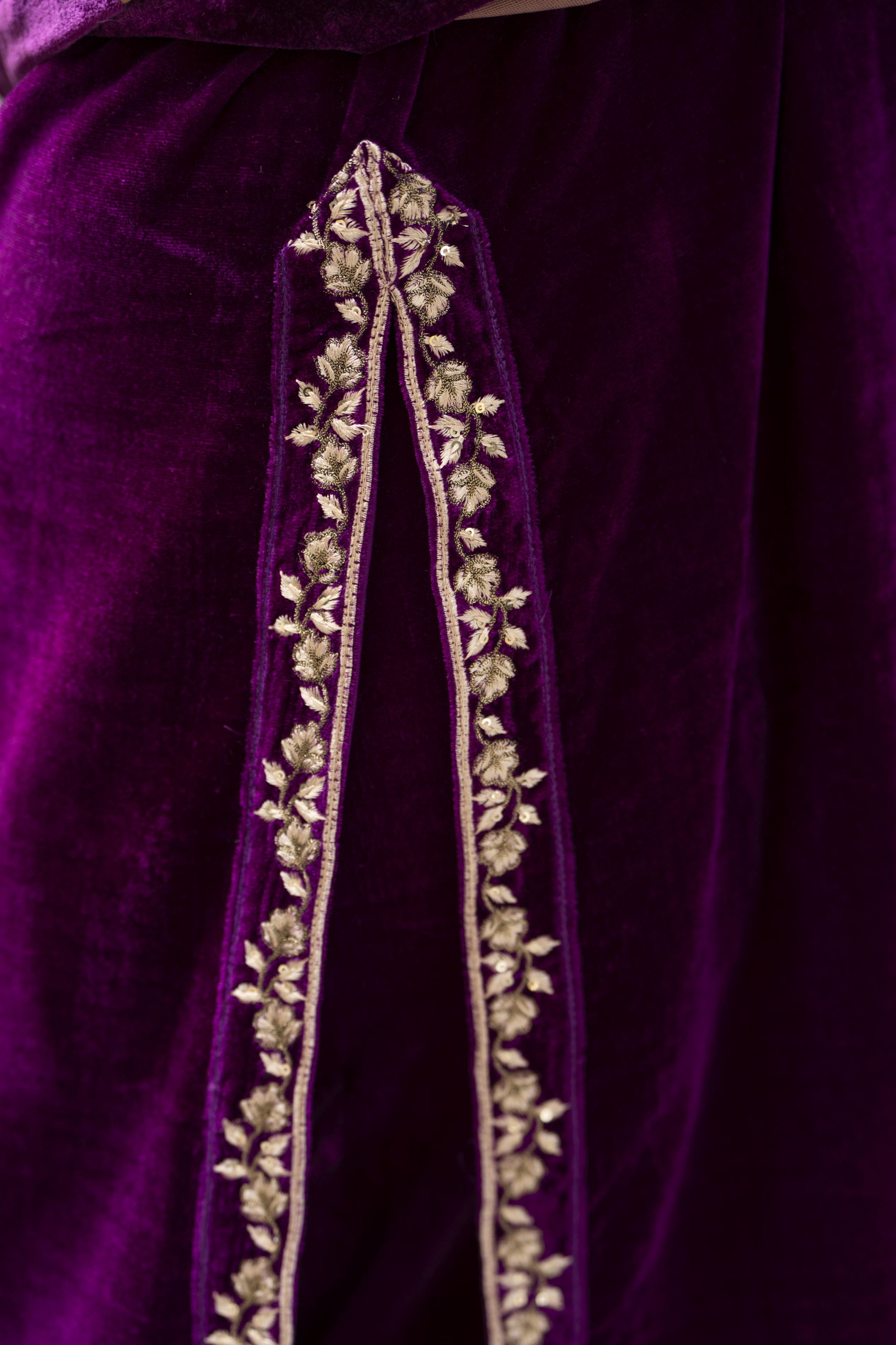 Zaina Plush – Nyra Velvet Ready to Wear 3pc Suit