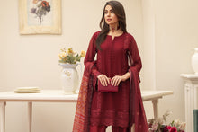 Maroon 3PC Farshi Shalwar Dress by Bahaar e Gul Warun BGW05