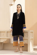 Opera Luxury Black Velvet Ready to Wear 2 Pcs Dress by Gulwarun GW382