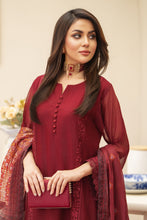 Maroon 3PC Farshi Shalwar Dress by Bahaar e Gul Warun BGW05