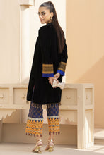 Opera Luxury Black Velvet Ready to Wear 2 Pcs Dress by Gulwarun GW382