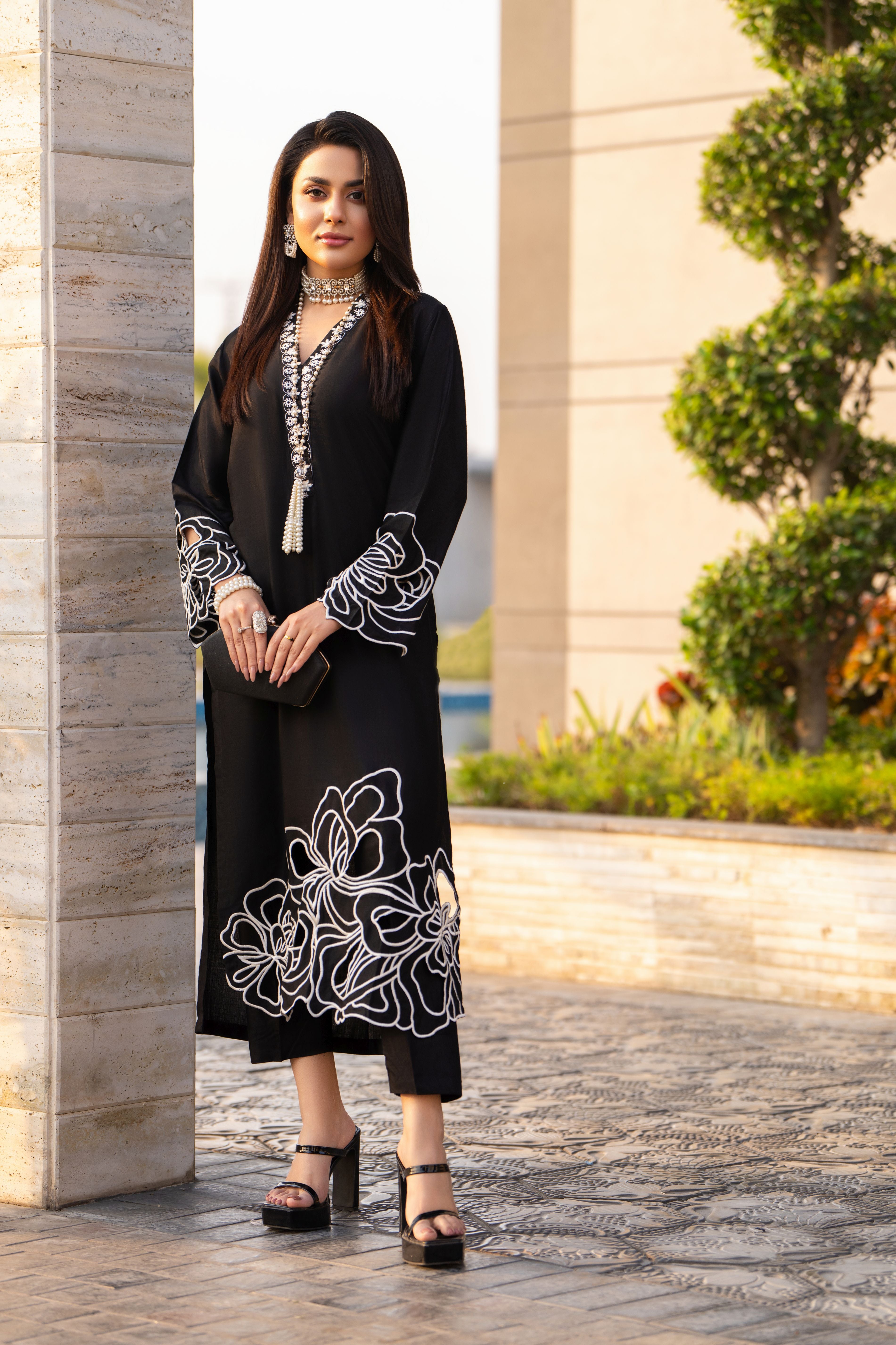 Winter Radiance 2pc Khaddar Dress by Zaiwa WRD9