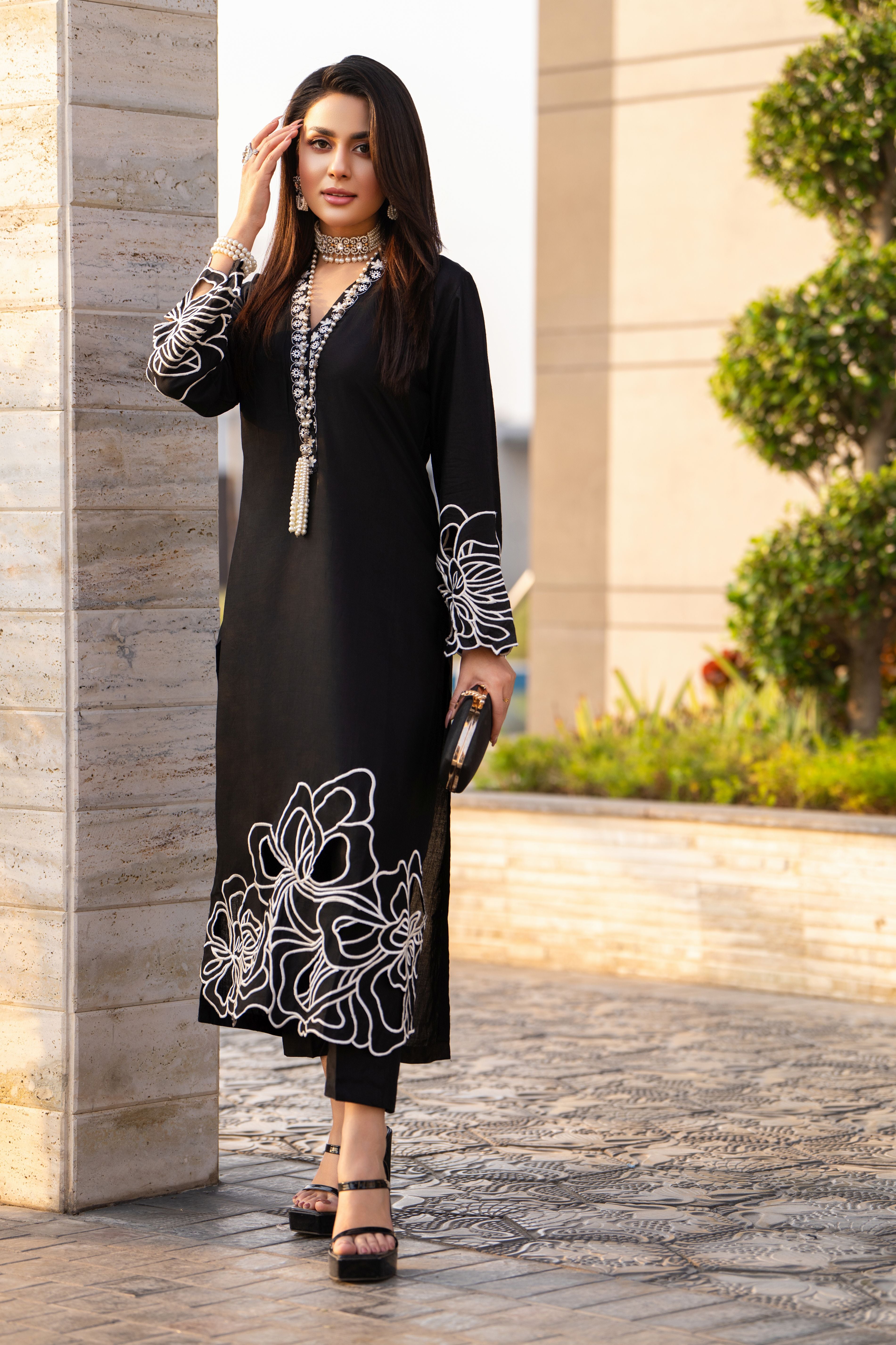 Winter Radiance 2pc Khaddar Dress by Zaiwa WRD9