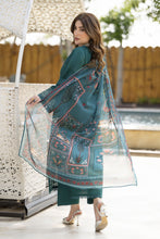 Gul Warun 3pc Embroidered Cotton Suit with Printed Chiffon Dupatta – AMG9