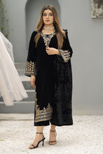 Zaina Plush – Kiva Velvet Ready to Wear 3pc Suit