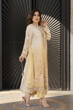 Shaadi by Silver Embroidered Chiffon Handwork Long Shirt Set SXS2
