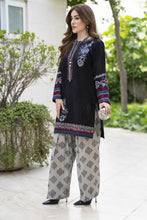 Gul Warun 3pc Cross-Stitch Embroidered Cotton Suit with Farshi Shalwar – AMG3