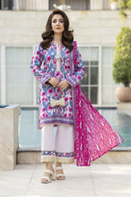 Zaina Bliss 3pc Printed Lawn Suit With Gota Work Bliss1