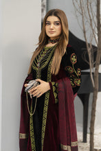 Zaina Plush – Ziva Dual-Tone Velvet Ready to Wear 3pc Suit